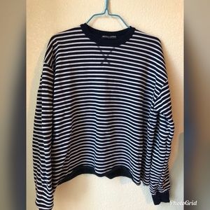 Brandy Melville Stripe Sweatshirt